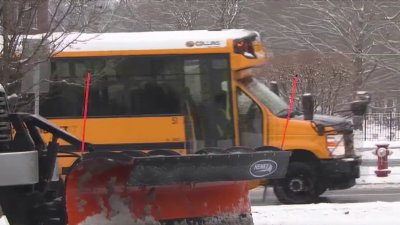 Snow causes slick conditions across parts of state