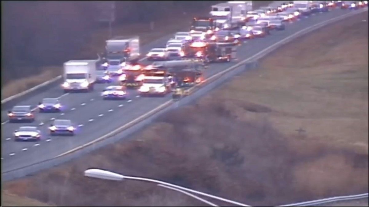 I-84 East in Southington clear after crash that caused miles of delays