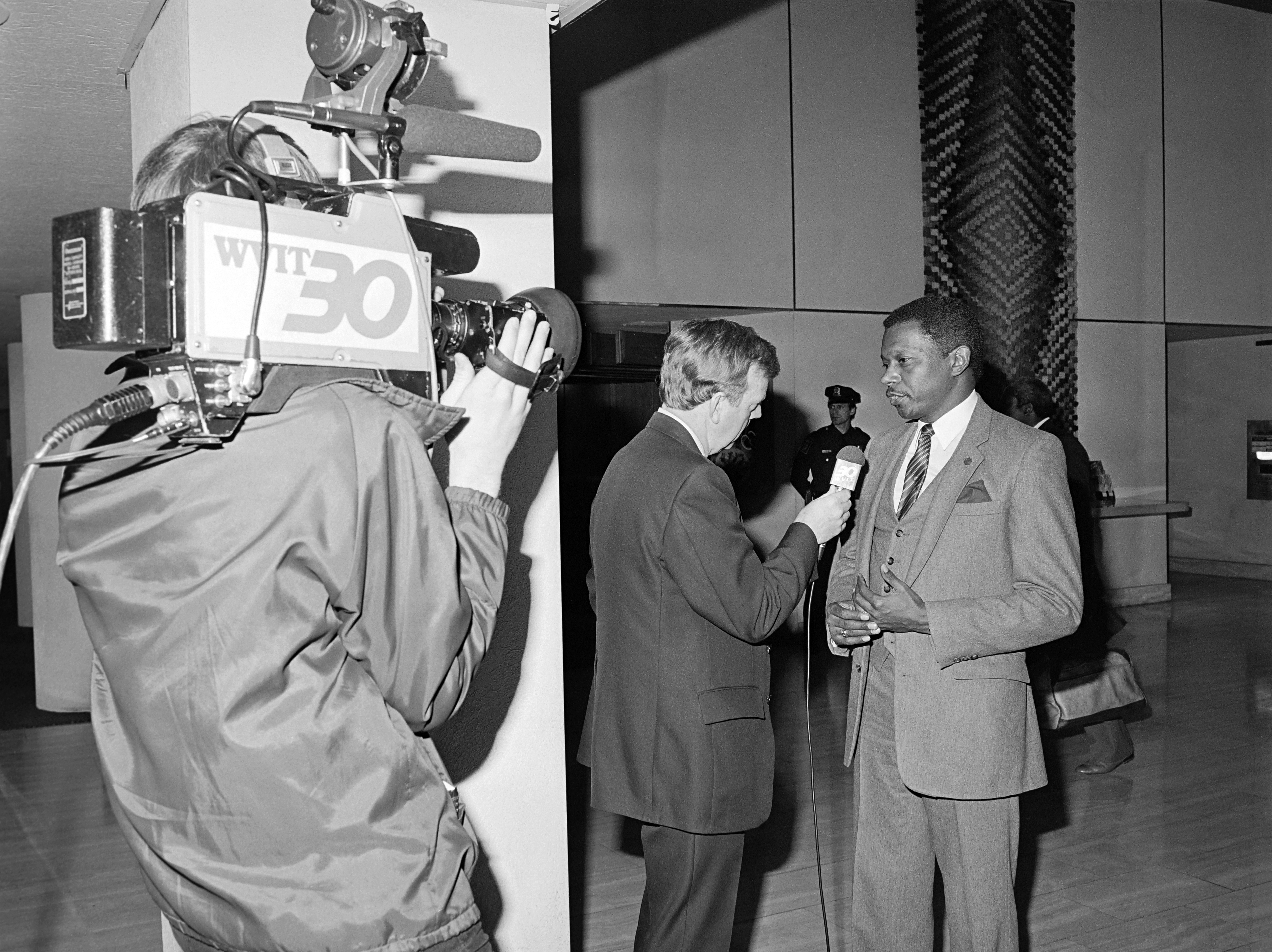 Hartford Connecticut's Mayor Thirman Milner interviewed at the National Conference of Black Mayors