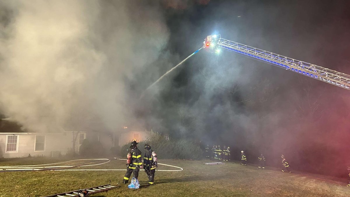 3 firefighters burned while battling house fire in North Branford – NBC ...