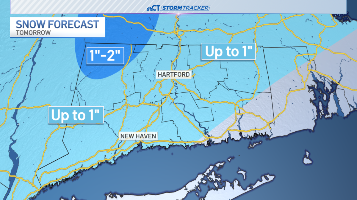 Christmas Eve snow could cause slippery travel conditions – NBC Connecticut