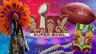 Black Masking Indian queen becomes first to design Super Bowl LIX logo