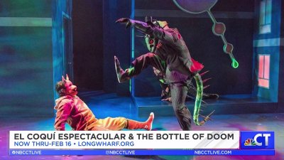 CT LIVE!: “El Coqui Espectacular & The Bottle of Doom” at Long Wharf Theatre