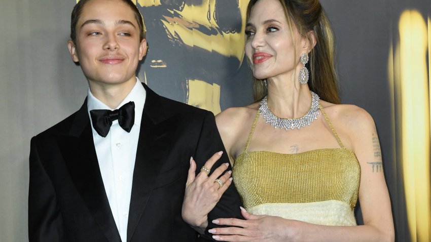 Angelina Jolie and Son Knox