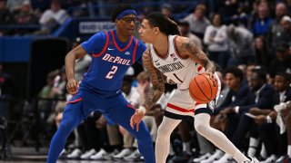 COLLEGE BASKETBALL: JAN 29 DePaul at UConn