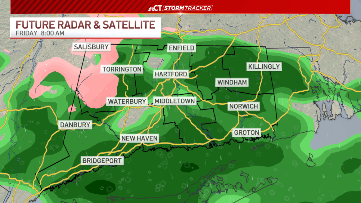 Freezing rain could make surfaces slippery in parts of the state Friday ...