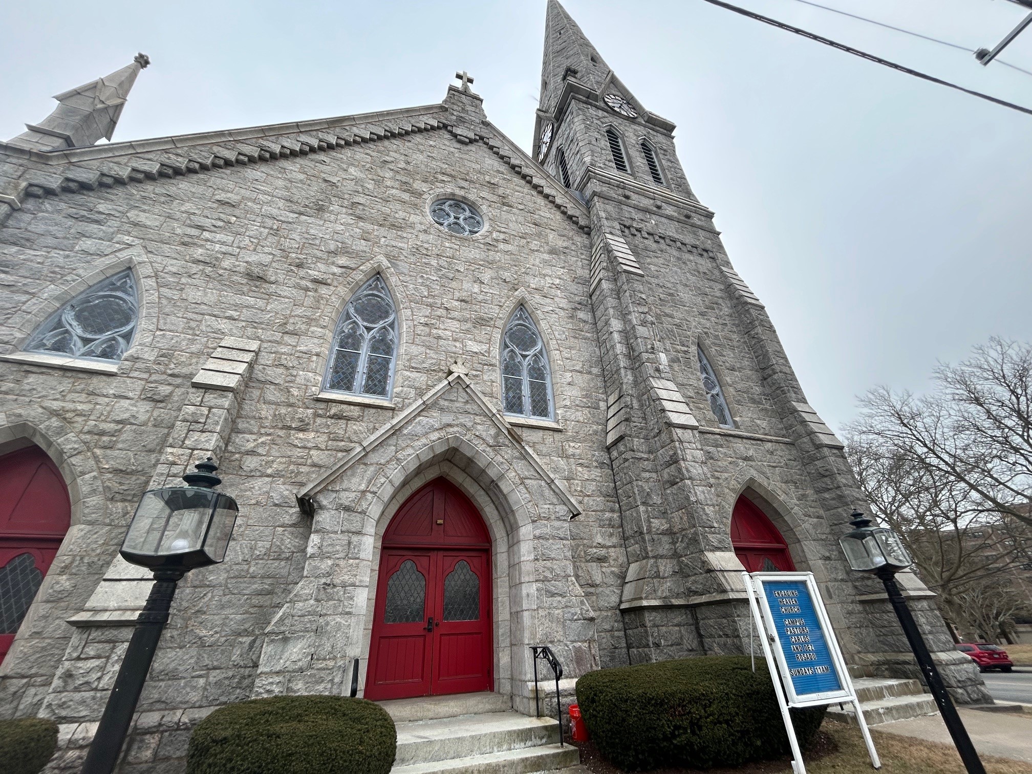 One year after New London church collapse, congregation settles in