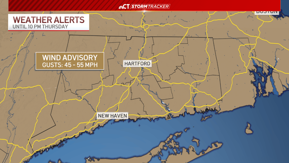 Strong winds could damage trees, cause power outages – NBC Connecticut