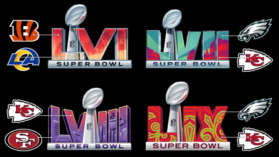 Super Bowl logos