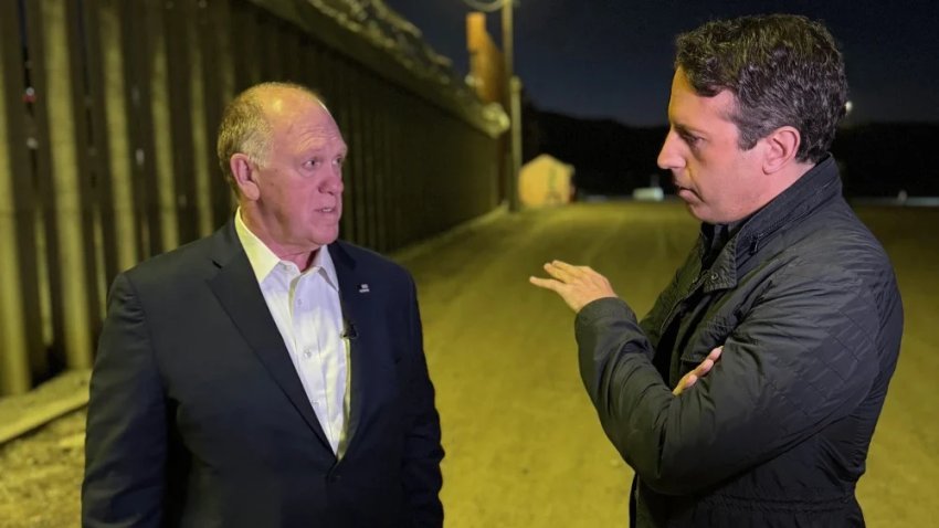 Incoming border czar Tom Homan speaks with Gabe Gutierrez of NBC News.