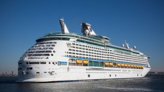 The Royal Caribbean cruise ship ‘Explorer of the Sea’.