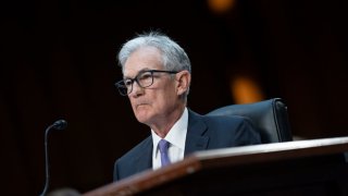 US Federal Reserve Chair Jerome Powell testifies before the Senate Banking, Housing, and Urban Affairs Hearings to examine the Semiannual Monetary Policy Report to Congress at Capitol Hill in Washington, DC, on July 9, 2024. 