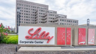 The Eli Lilly headquarters in Indianapolis, Indiana, on Aug. 15, 2024.