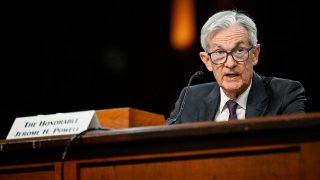 U.S. Federal Reserve Chair Jerome Powell testifies before a Senate Banking, Housing and Urban Affairs Committee hearing on “The Semiannual Monetary Policy Report to the Congress,” at Capitol Hill in Washington, U.S., Feb. 11, 2025.