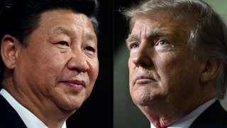 Chinese President Xi Jinping and U.S. President Donald Trump.