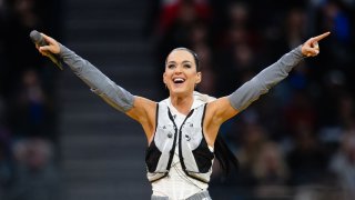 Katy Perry performs during the opening ceremony of the 2025 Invictus Games at BC Place on February 08, 2025 in Vancouver, British Columbia.