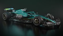 Aston Martin F1 livery 2025
