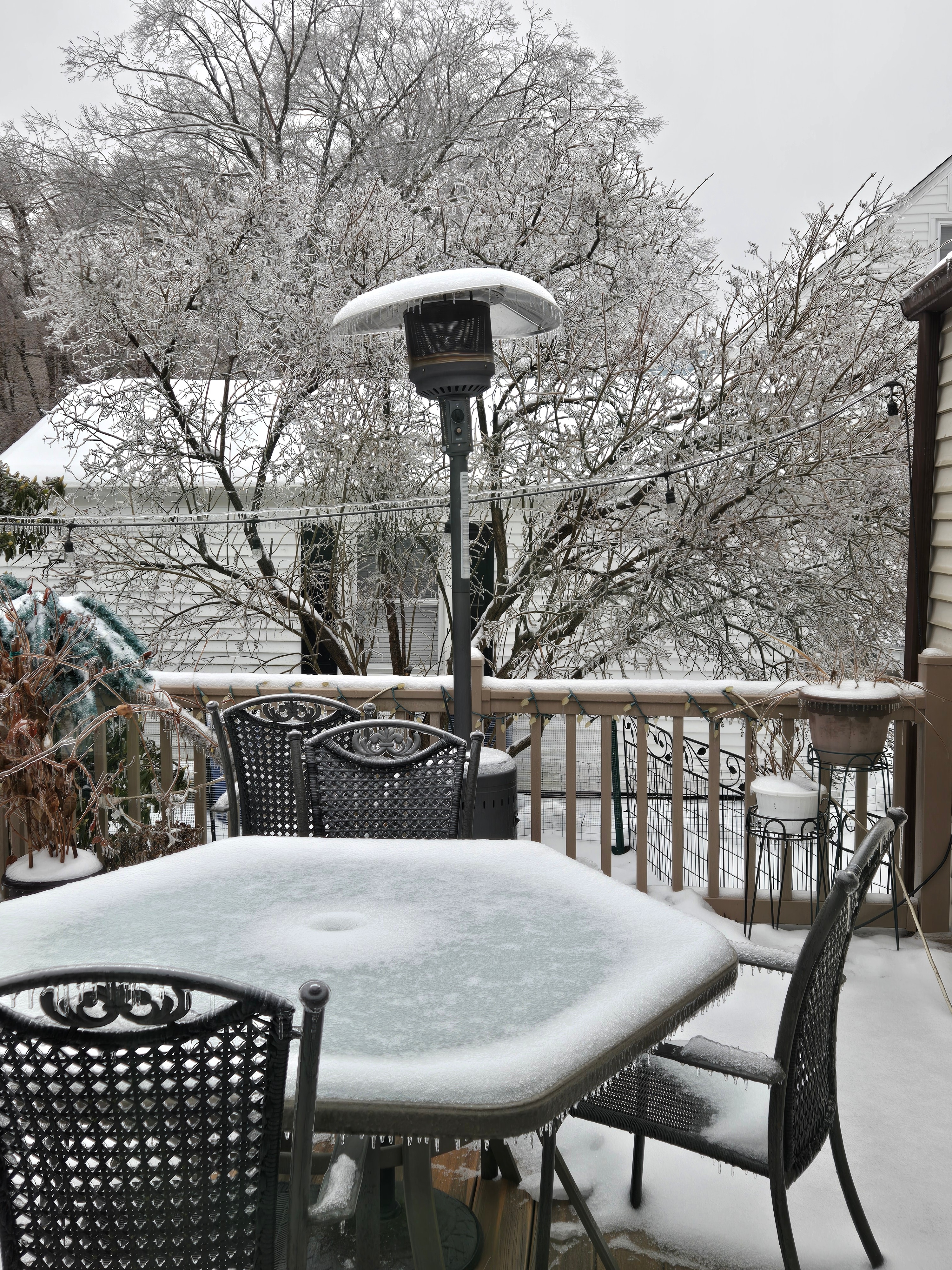 1/2 inch of ice in New Haven
