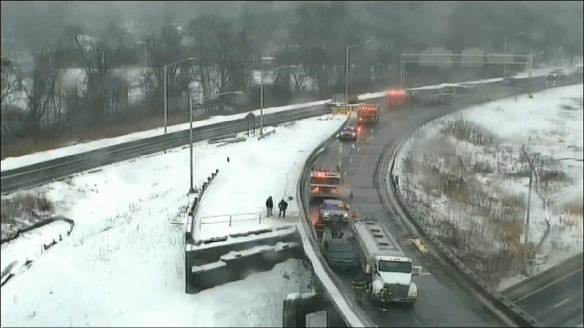 Route 15 North in Meriden reopens hours after crash – NBC Connecticut
