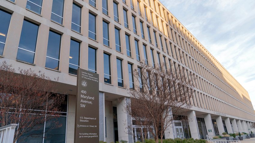 FILE - The U.S. Department of Education building is seen in Washington, Nov. 18, 2024.