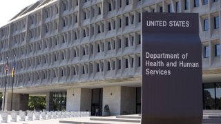 The US Department of Health and Human Services building
