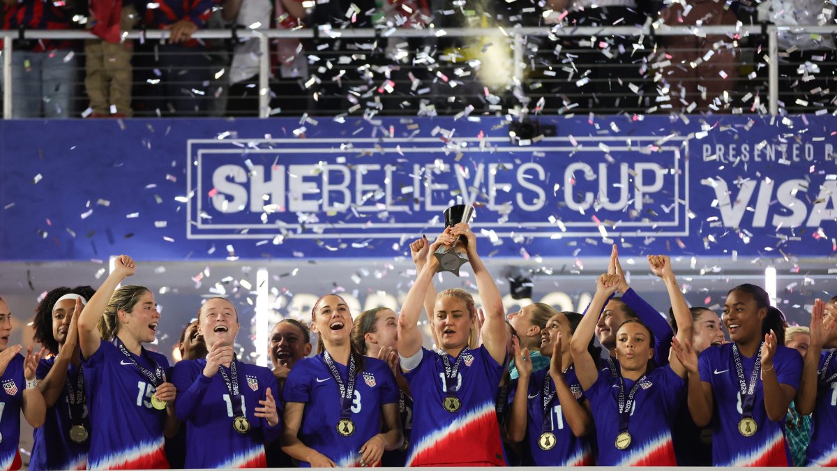 2025 SheBelieves Cup USWNT announces 23player roster NBC Connecticut