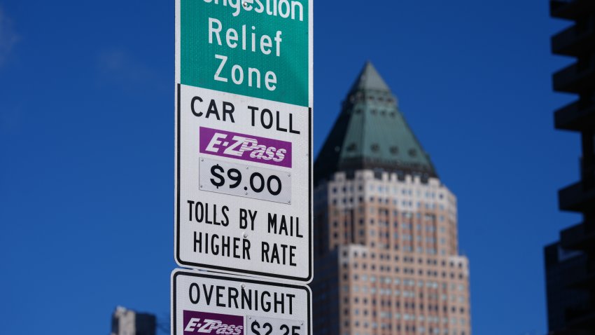 NEW YORK, UNITED STATES – JANUARY 07: Congestion pricing is now in effect in New York City after months of delays and legal challenges in New York, United States on January 07, 2025. A New York traffic pricing initiative aimed at reducing congestion in the city – home to some 8.3 million people – took effect overnight Saturday, according to media reports.