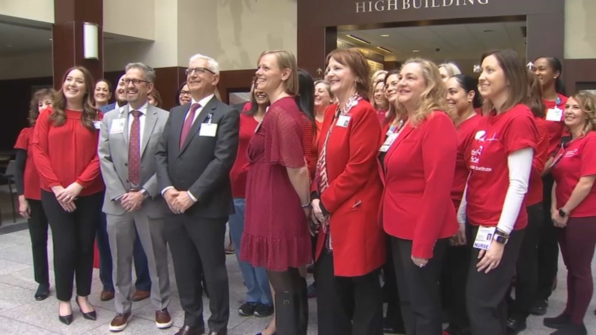 Hartford HealthCare commemorates National Wear Red Day – NBC Connecticut