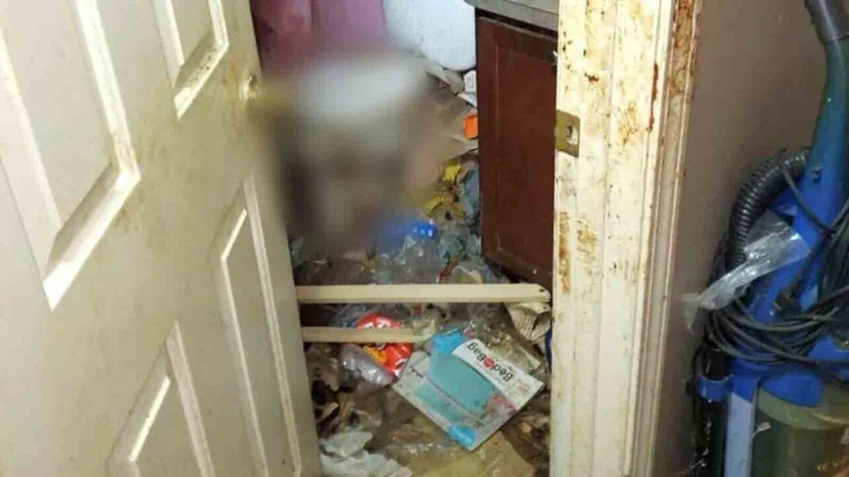 Michigan mother accused of abandoning 3 children in squalor charged ...