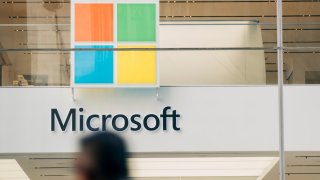 A Microsoft store in New York, US, on Friday, Oct. 25, 2024.
