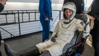 Suni Williams returns to Earth after 9 months in space.