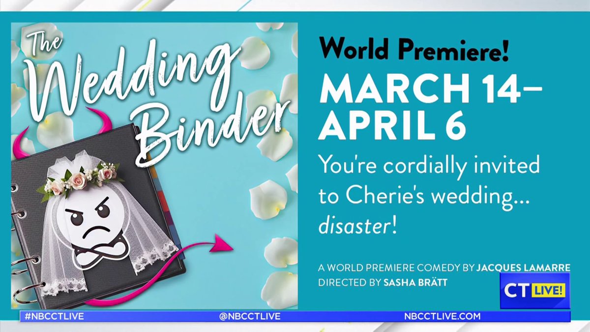 CT LIVE!: Theater Thursday – “The Wedding Binder” – NBC Connecticut