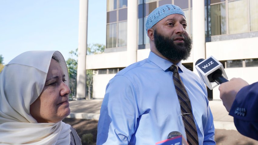 Adnan Syed and his mother Shamim Rahman