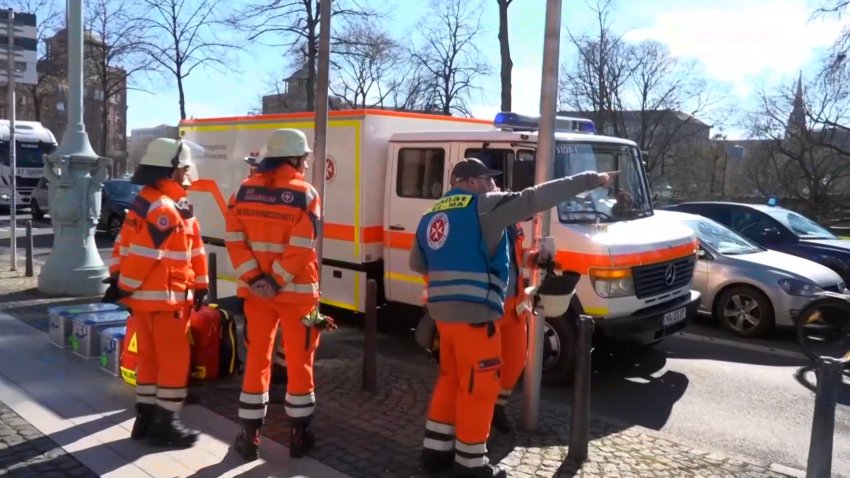 At least one killed after car rams into crowd in Germany