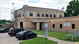 Pawnee County courthouse and jail.