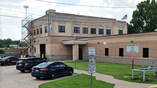 Pawnee County courthouse and jail.