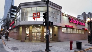 The Walgreens store at Dearborn and Division streets in Chicago, on Nov. 28, 2024. 