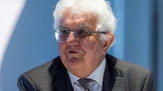 Robert Holzmann, governor of Austria’s central bank, during an interview in London, UK, on Monday, April 29, 2024.