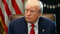 US President Donald Trump speaks during a cabinet meeting in the Cabinet Room of the White House in Washington, DC, on April 30, 2025.