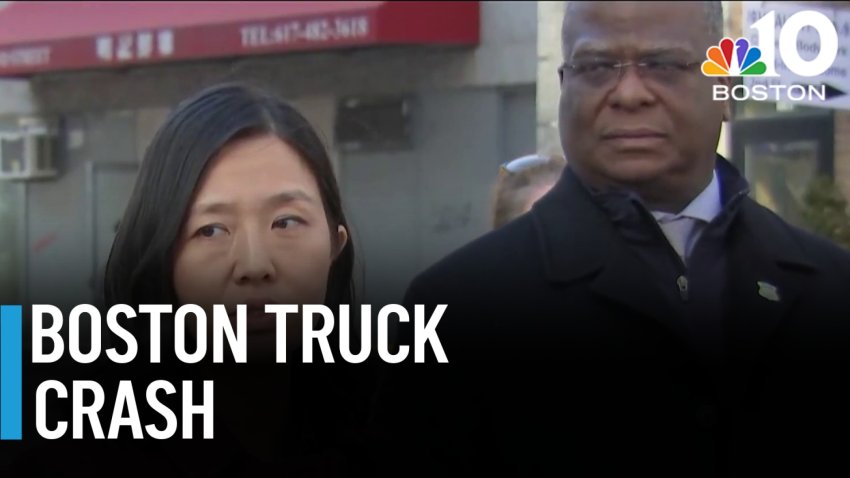 Truck crashes into pedestrians in Boston: Watch the full press conference