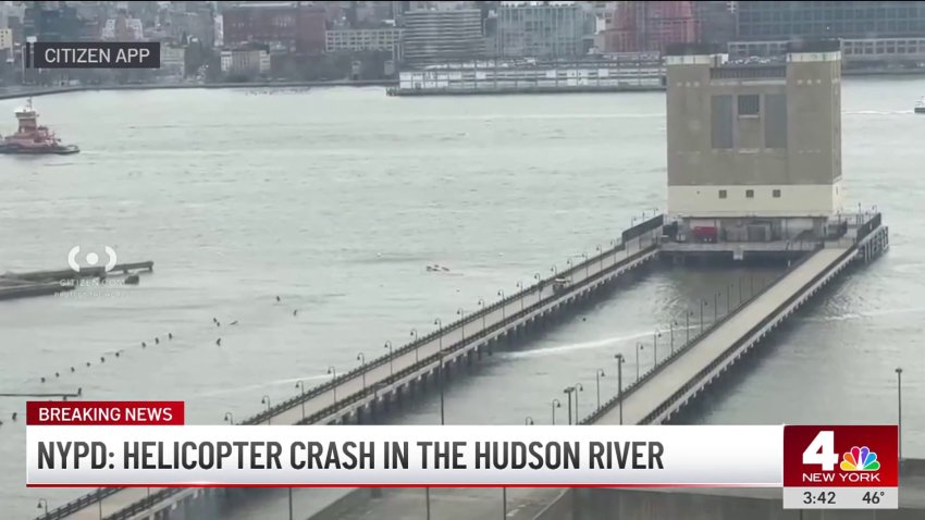 VIDEO: Water rescue teams in Hudson River