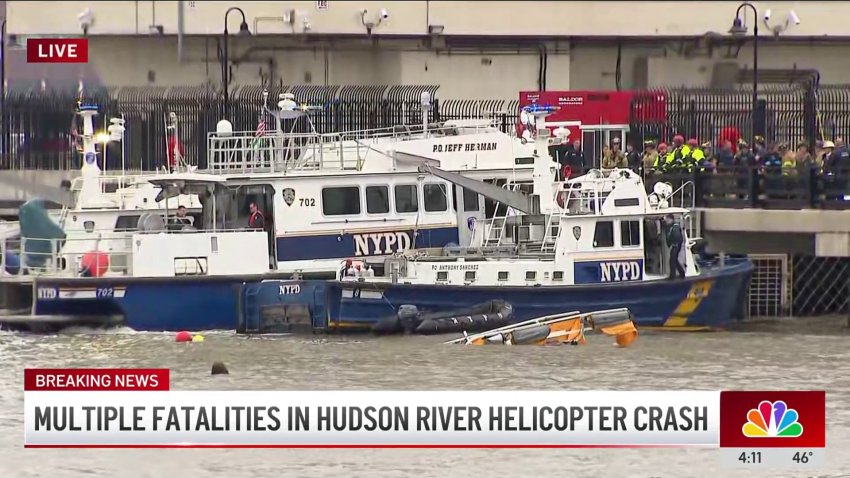 Multiple fatalities confirmed in Hudson River helicopter crash