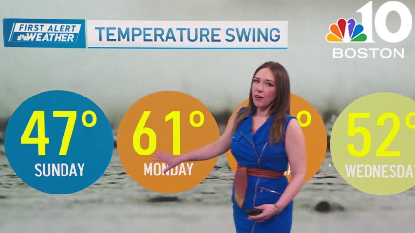 When was the last 6+ April snow? And when will Saturday's snowfall melt?