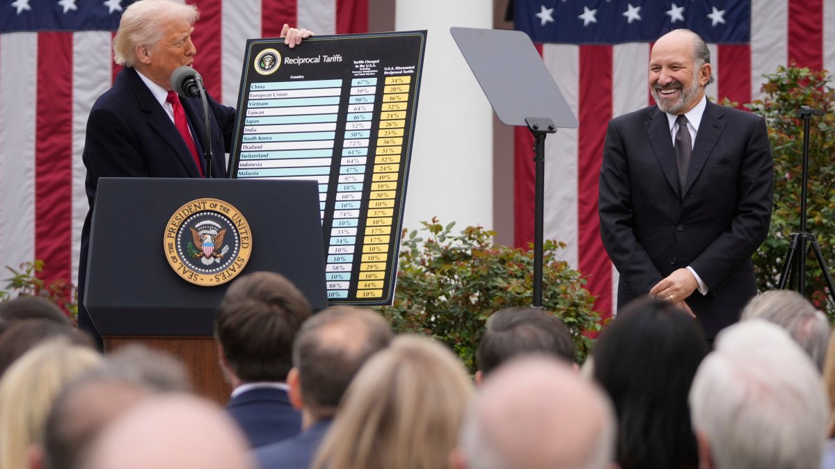Live updates: Trump announces major reciprocal tariffs – NBC Connecticut