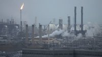 The Chevron Richmond Refinery in this view from Point Richmond, Calif., Tuesday, Oct. 24, 2023.