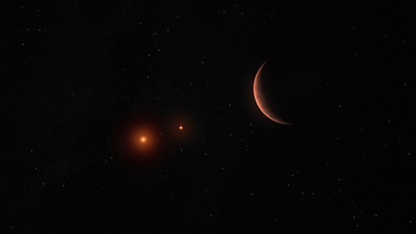 Exoplanet orbiting around two brown dwarfs