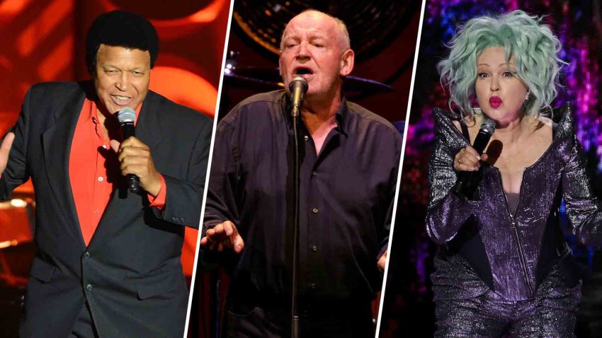 Chubby Checker, Joe Cocker, Cyndi Lauper