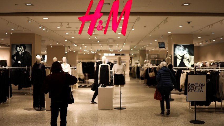 An H&M store in New York City on Nov. 19, 2024.