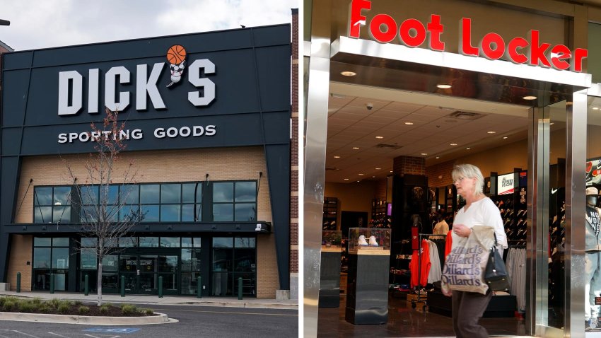 Foot Locker and Dick’s Sporting Good stores.