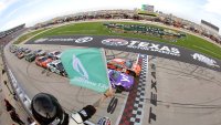 Chase Elliott and Denny Hamlin lead the field at Texas Motor Speedway